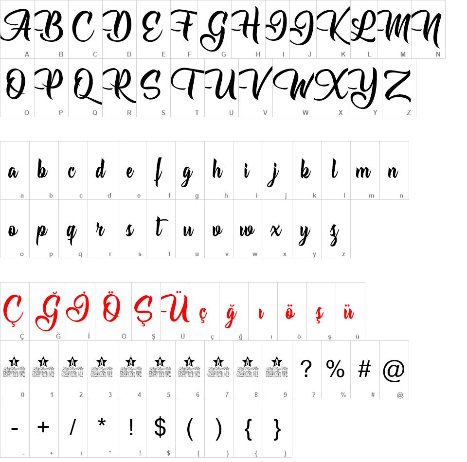 Allessa font